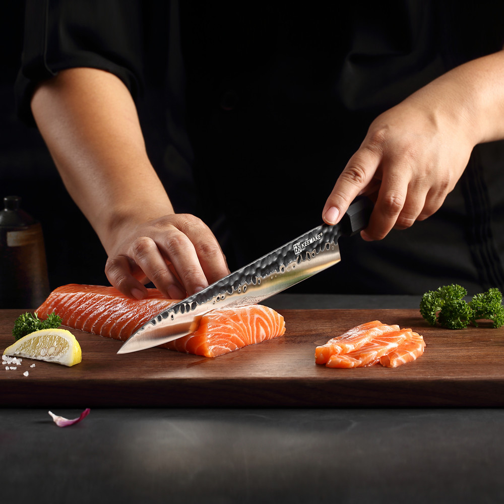 KEEMAKE Sushi Knife 10 inch, Sashimi Knife