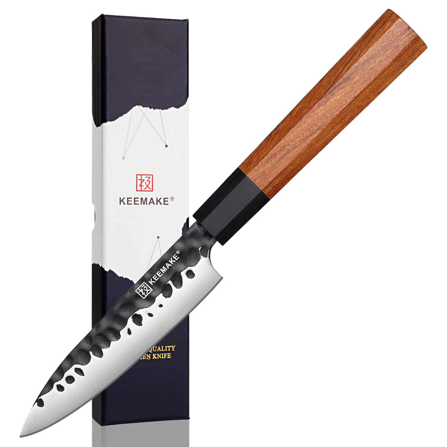 KEEMAKE Paring knife Japanese 4.5 inch Small Kitchen Knife