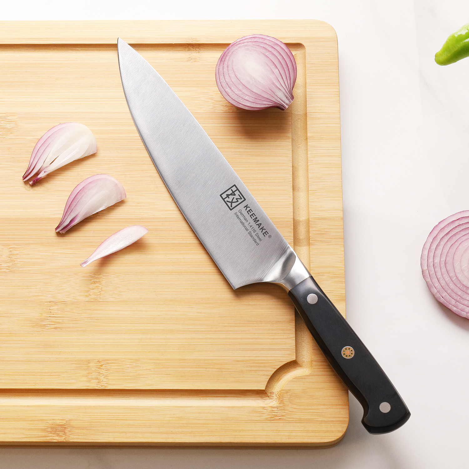 KEEMAKE Kitchen Knife Professional Chef Knife 8 inch