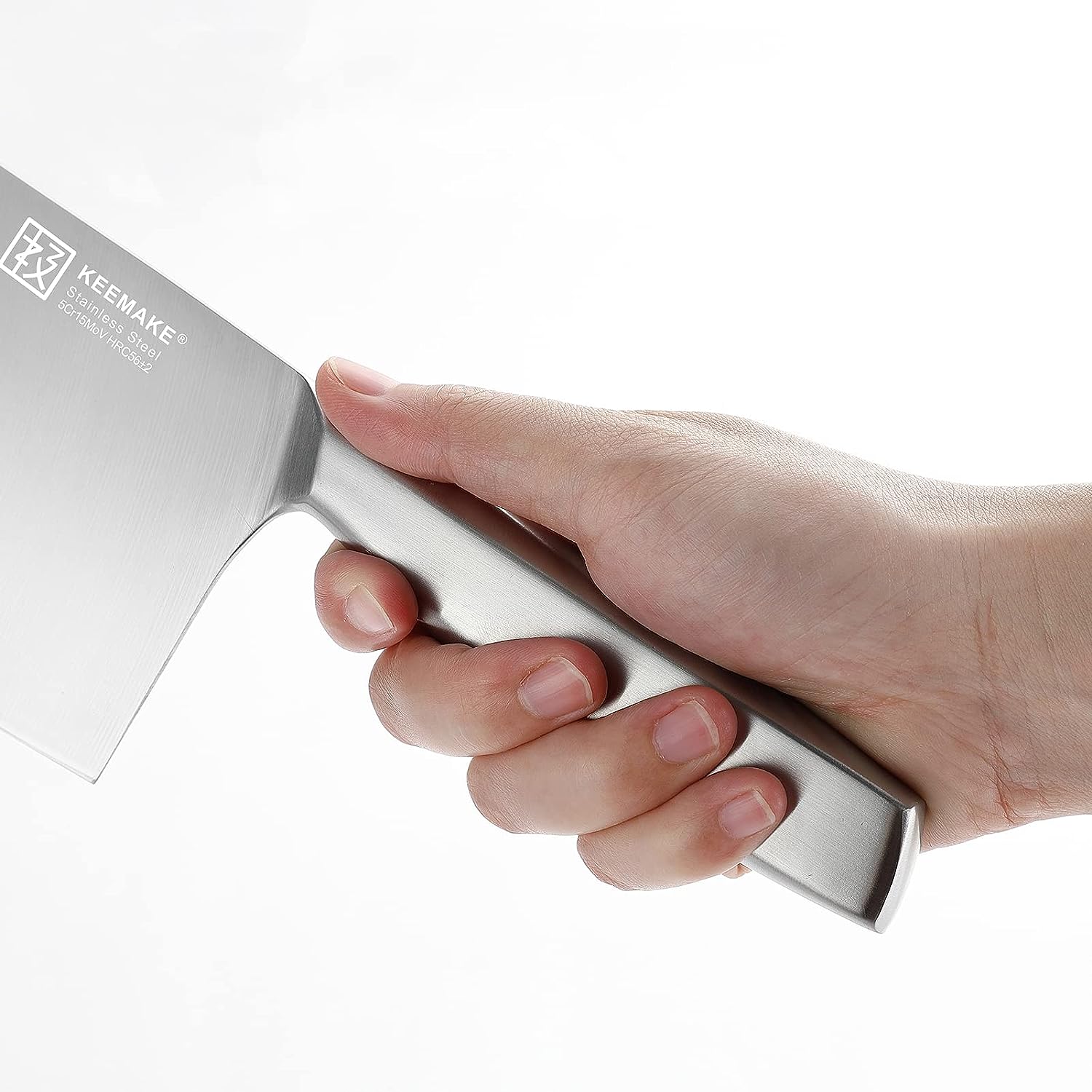 KEEMAKE Chinese Cleaver,  kitchen knife high carbon stainless steel 1.4116 for meat cutting